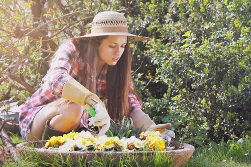 Soil testing and preparation in a Mooroolbark backyard